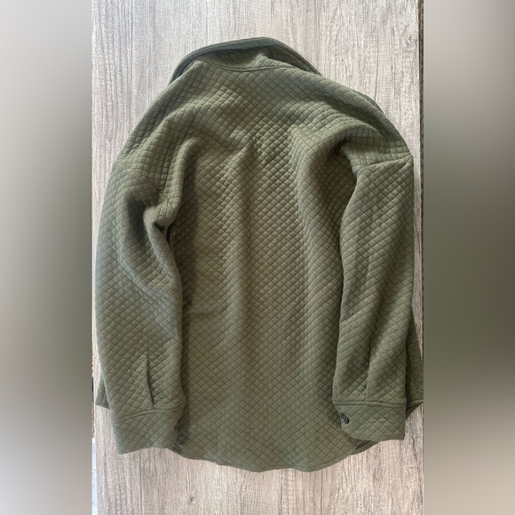 PrettyGarden Green Long Sleeve Button Up Shirt Size Medium - Picture 6 of 6